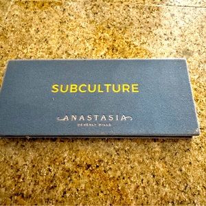 Anastasia Beverly Hills Subculture Eyeshadow Palette only used once to swatch.